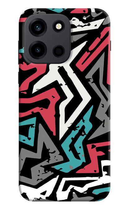 Geometric Graffiti OnePlus Nord 6 Back Cover Hard Case - Hello Swanky