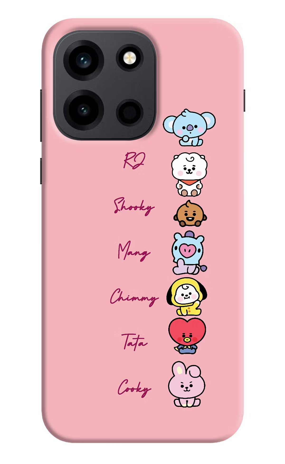 BTS Names OnePlus Nord 6 Back Cover Hard Case - Hello Swanky