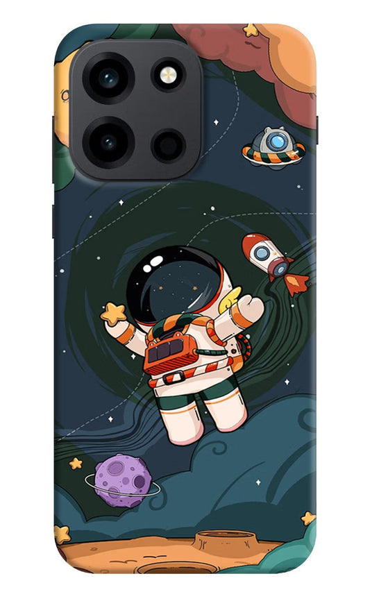 Cartoon Astronaut OnePlus Nord 6 Back Cover Hard Case - Hello Swanky