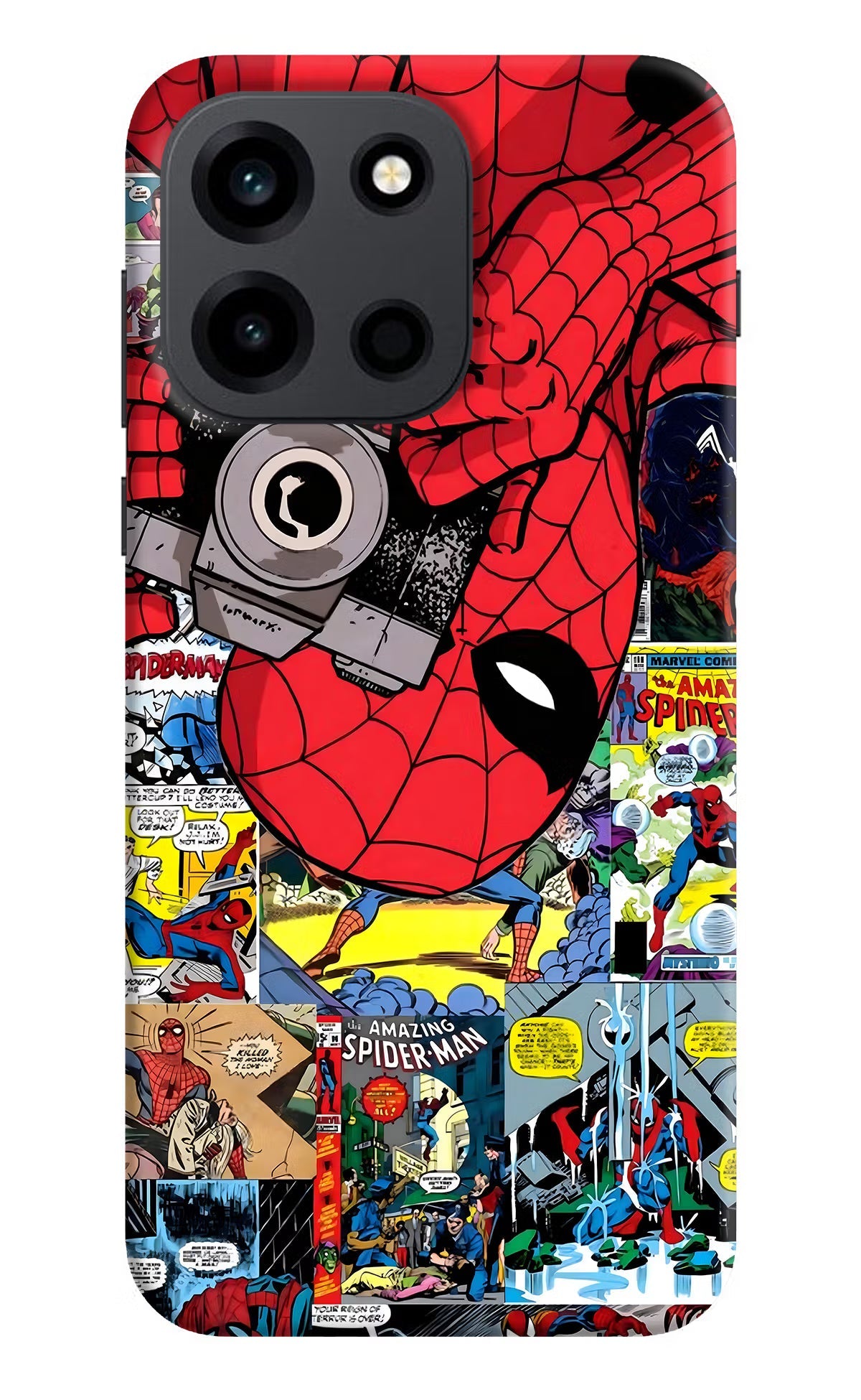 Spider Man OnePlus Nord 6 Back Cover Hard Case - Hello Swanky
