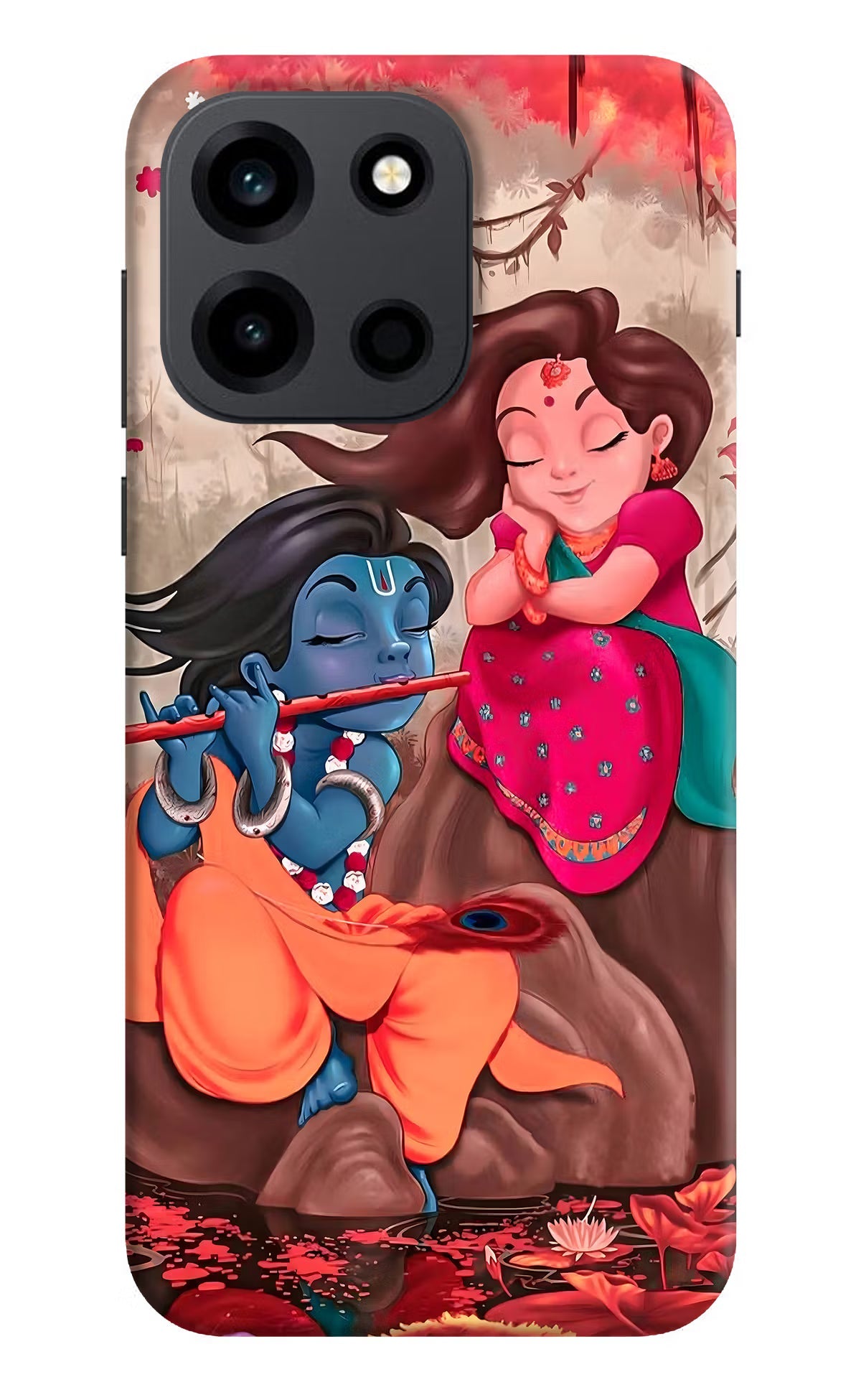 Radhe Krishna OnePlus Nord 6 Back Cover Hard Case - Hello Swanky