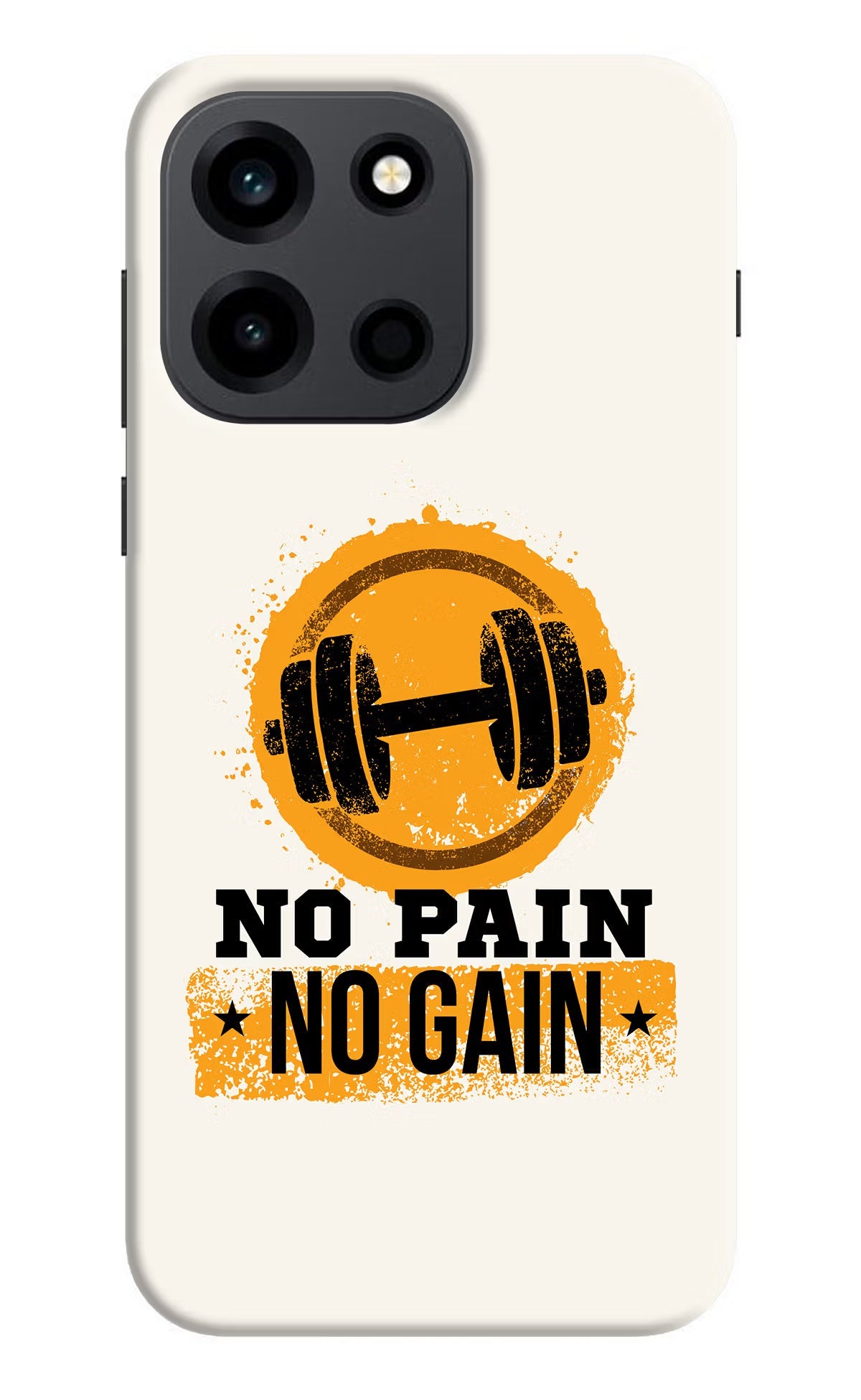 No Pain No Gain OnePlus Nord 6 Back Cover Hard Case - Hello Swanky