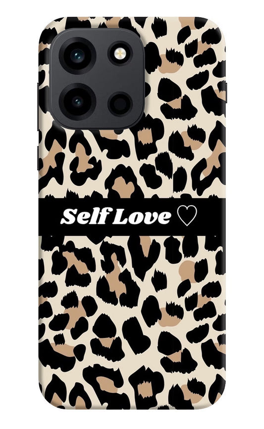 Leopard Print Self Love OnePlus Nord 6 Back Cover Hard Case - Hello Swanky