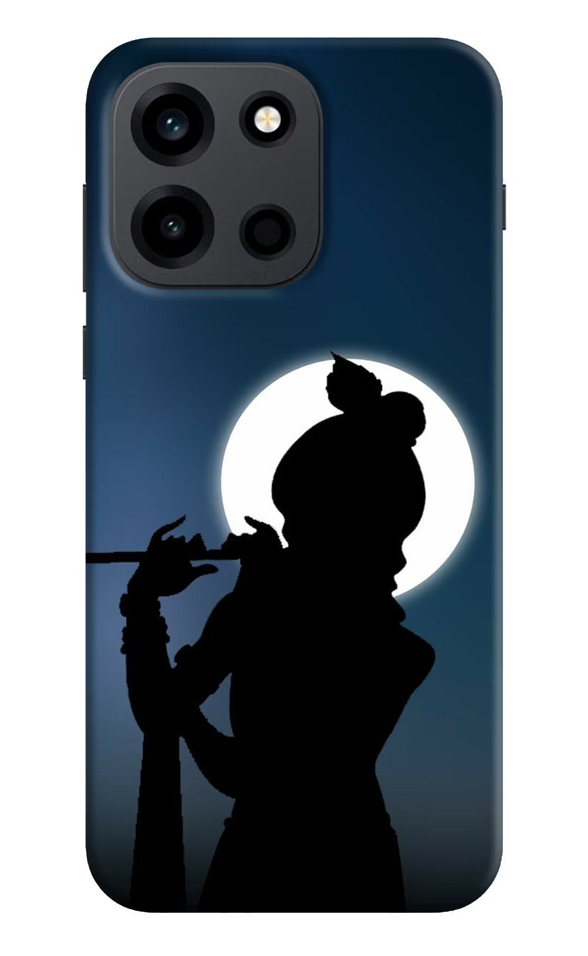 Shri Krishna Silhouette OnePlus Nord 6 Back Cover Hard Case - Hello Swanky