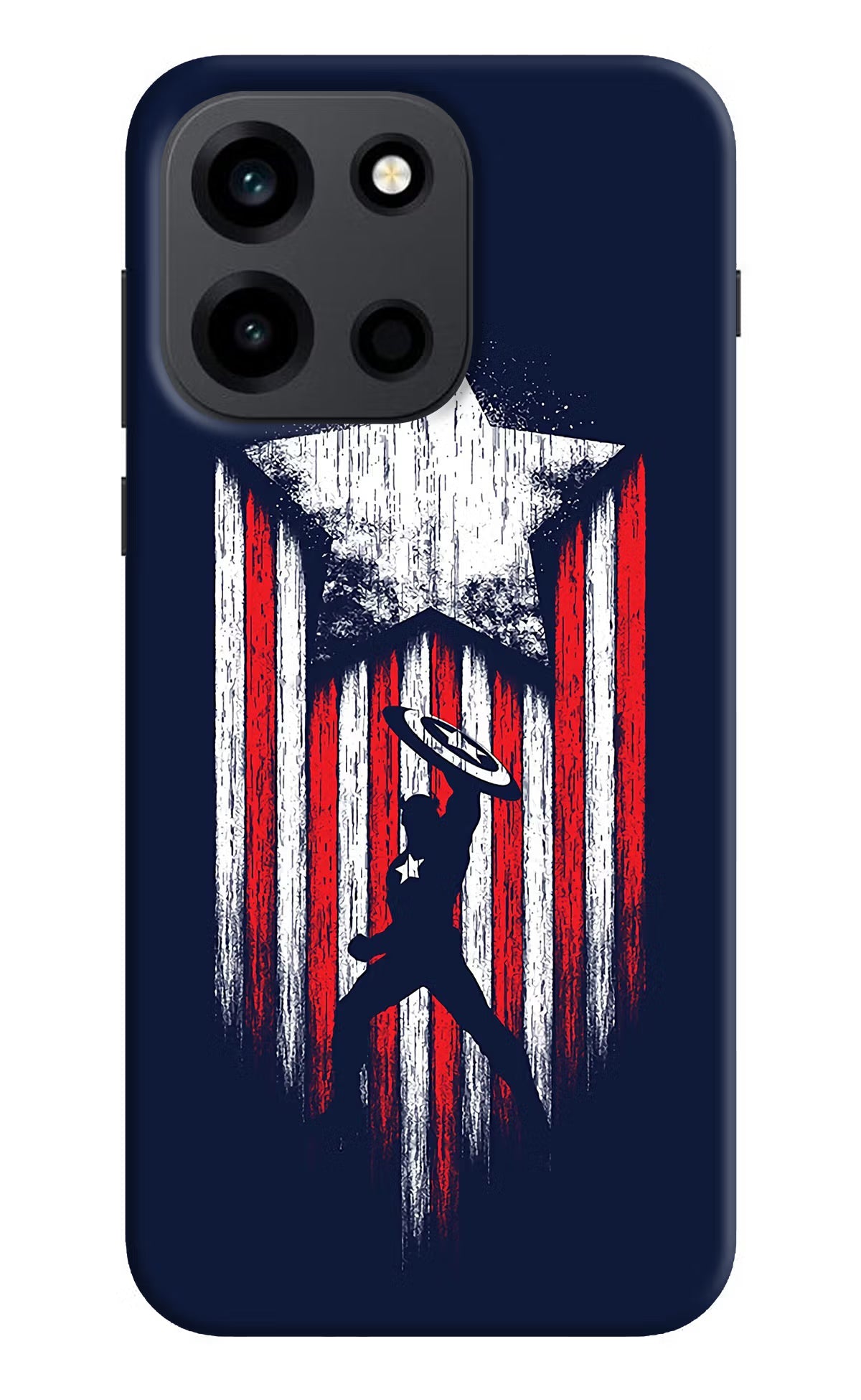 Captain America Marvel Art OnePlus Nord 6 Back Cover Hard Case - Hello Swanky