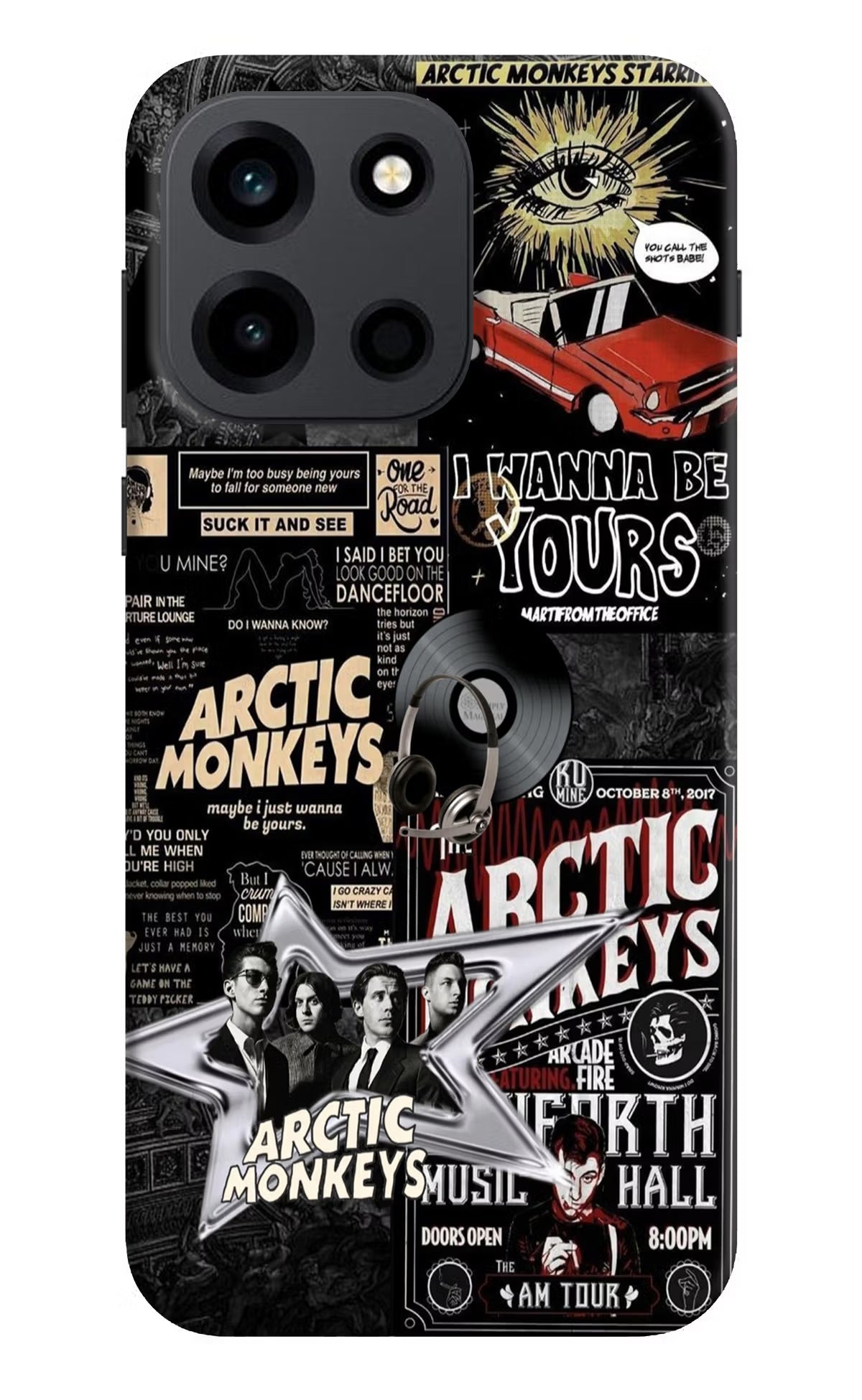 Arctic Monkeys OnePlus Nord 6 Back Cover Hard Case - Hello Swanky