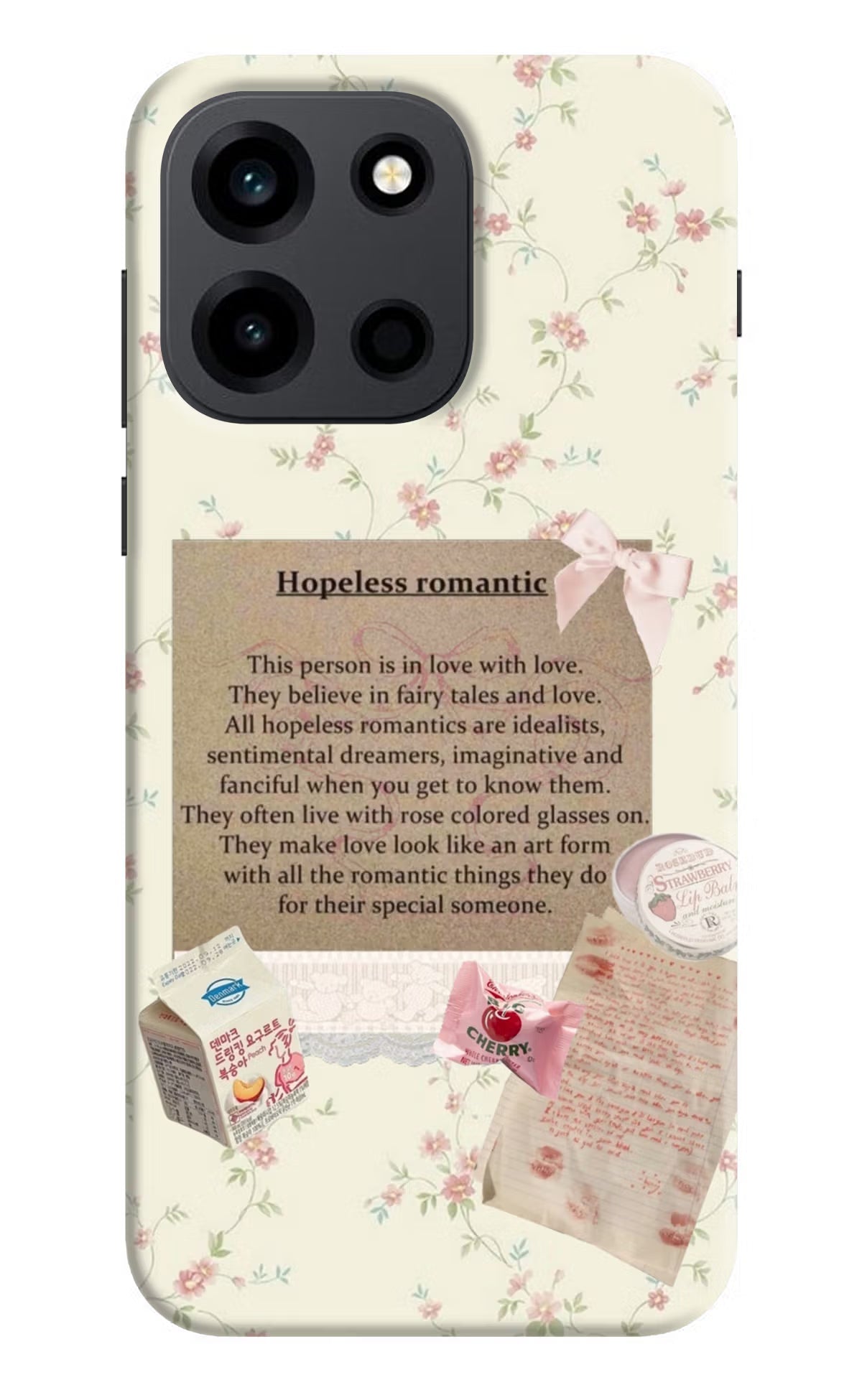 Hopeless Romantic OnePlus Nord 6 Back Cover Hard Case - Hello Swanky