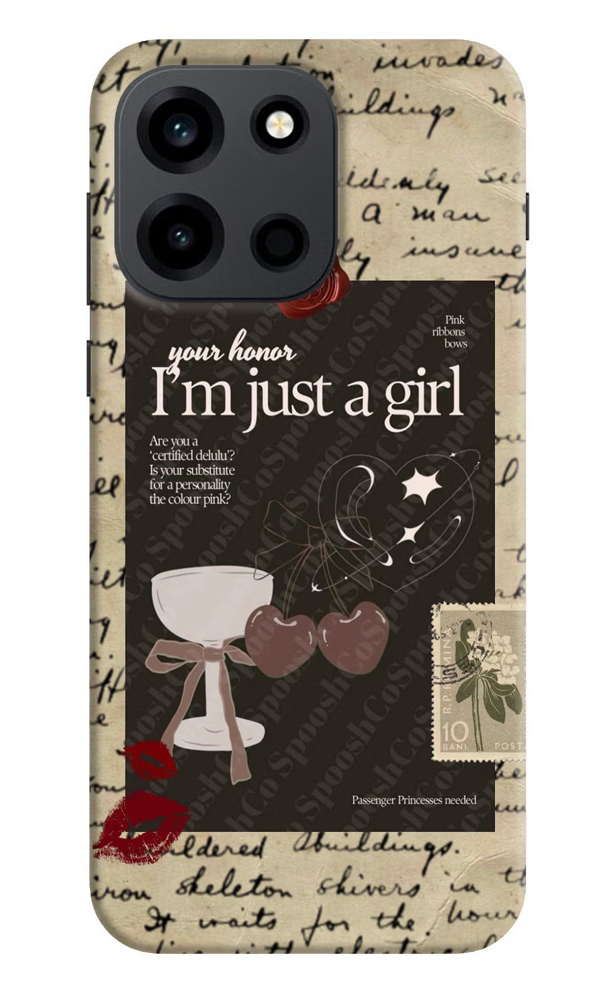 I Am Just a Girl OnePlus Nord 6 Back Cover Hard Case - Hello Swanky