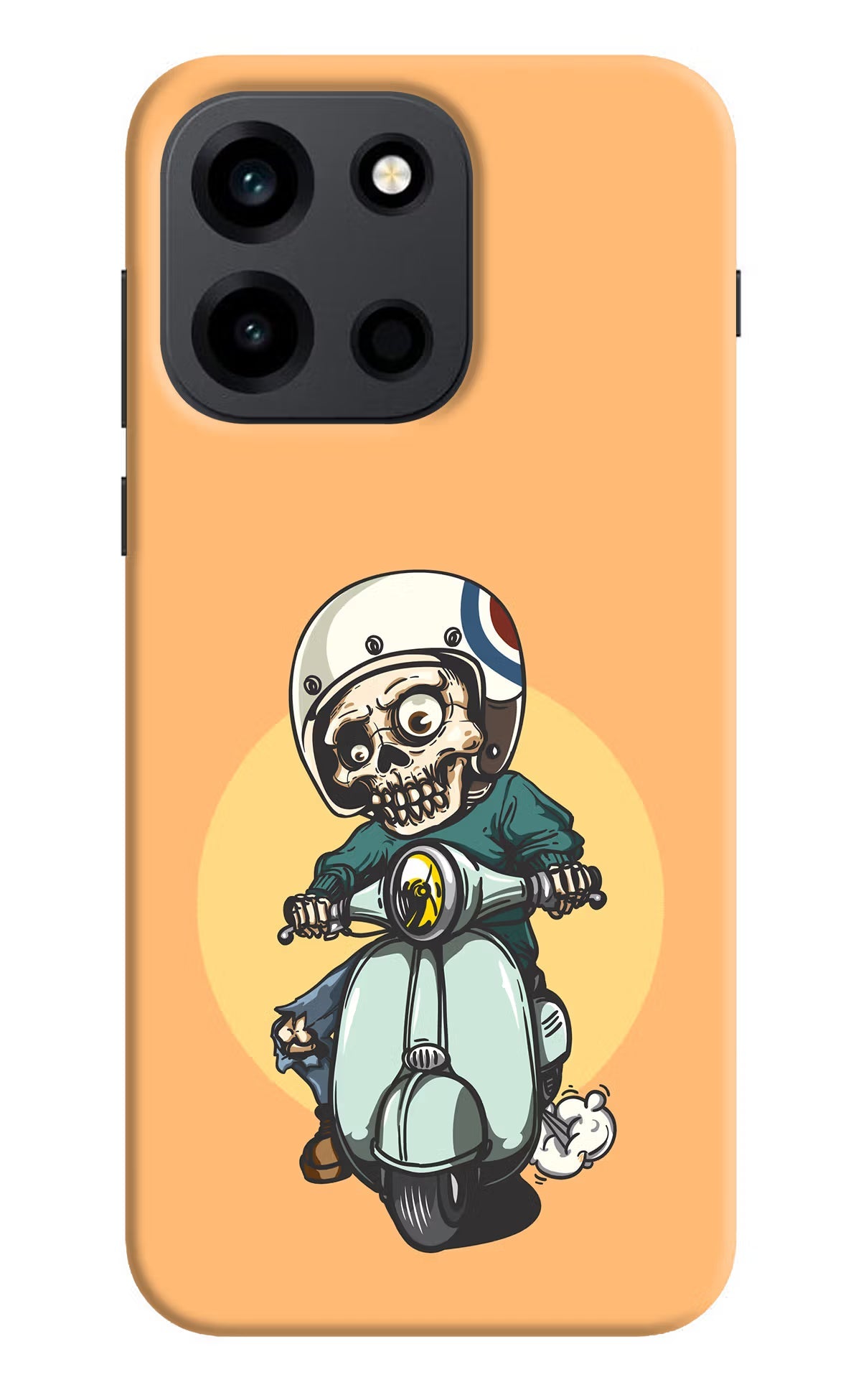 Undead Biker OnePlus Nord 6 Back Cover Hard Case - Hello Swanky