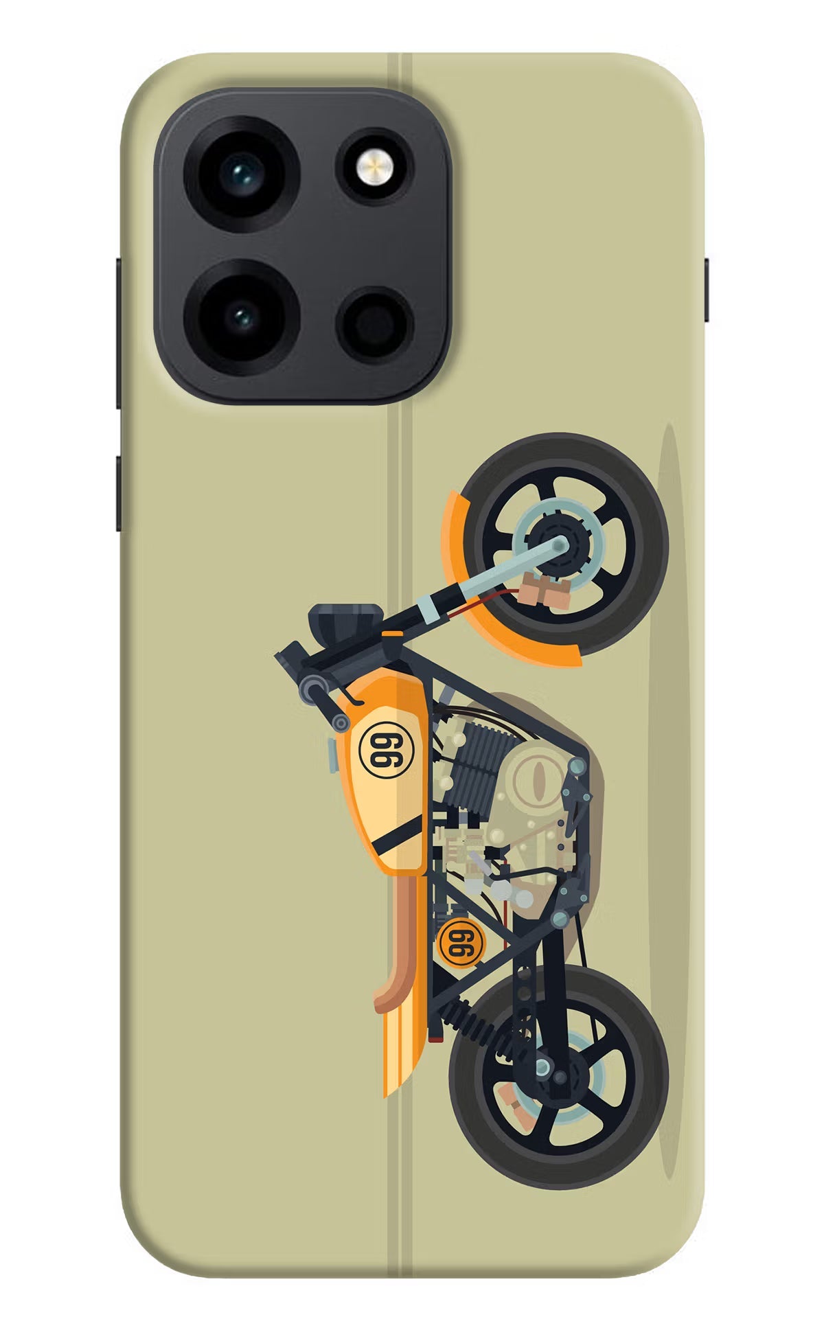 Vertical Speedster OnePlus Nord 6 Back Cover Hard Case - Hello Swanky