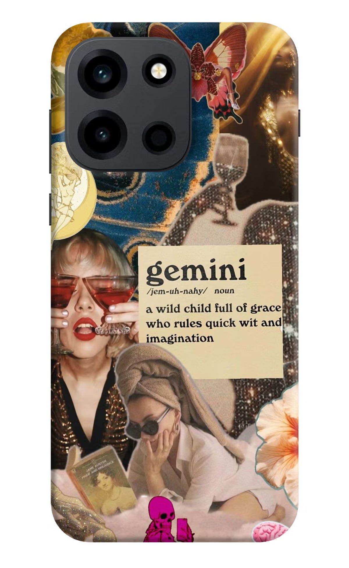 Gemini Zodiac OnePlus Nord 6 Back Cover Hard Case - Hello Swanky