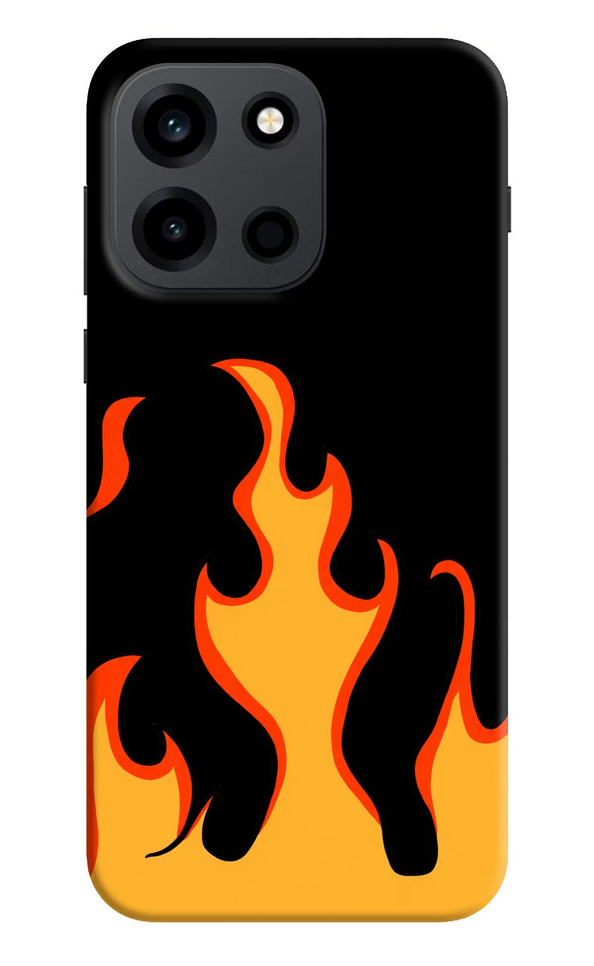 Fired Up - Black OnePlus Nord 6 Back Cover Hard Case - Hello Swanky