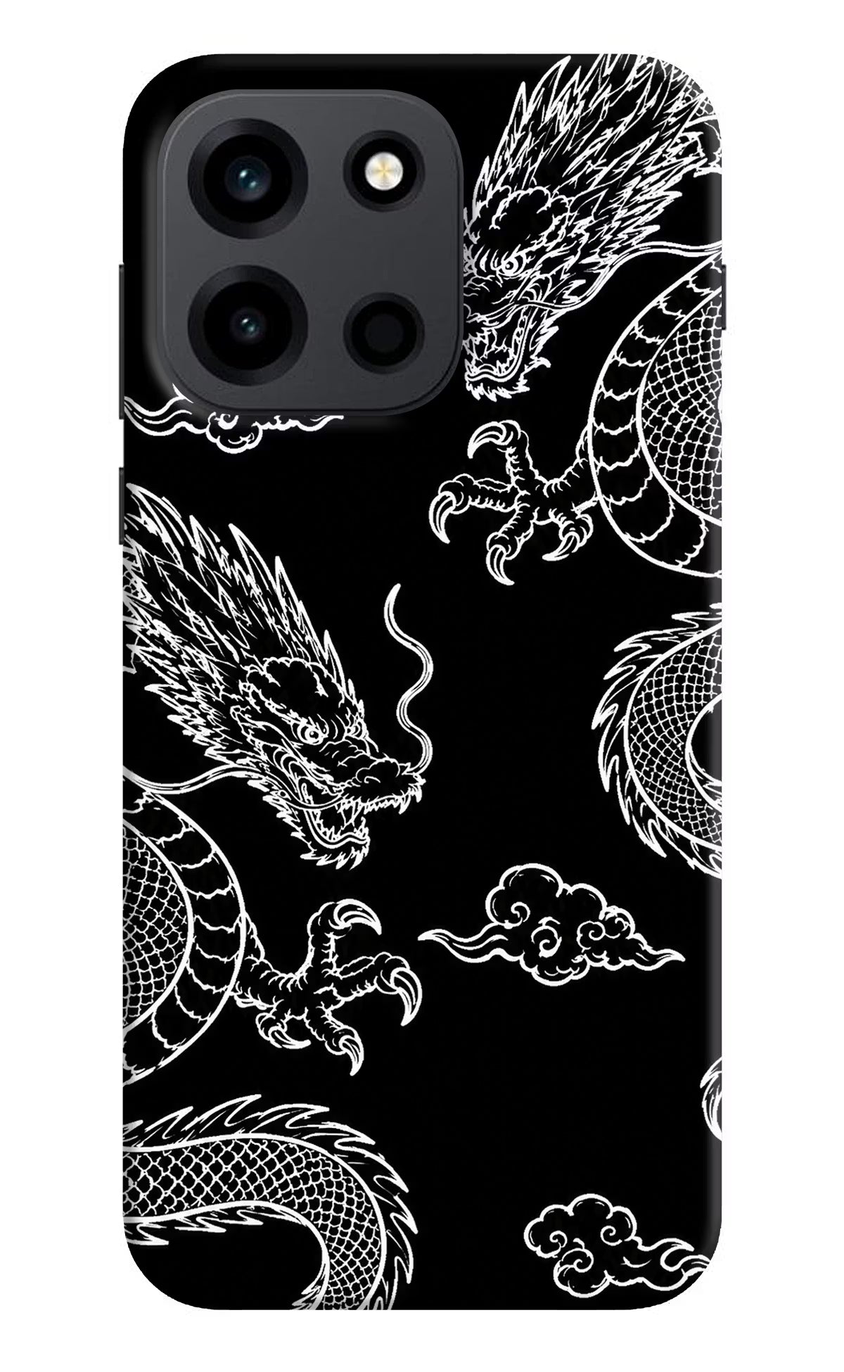 Twin Dragons OnePlus Nord 6 Back Cover Hard Case - Hello Swanky