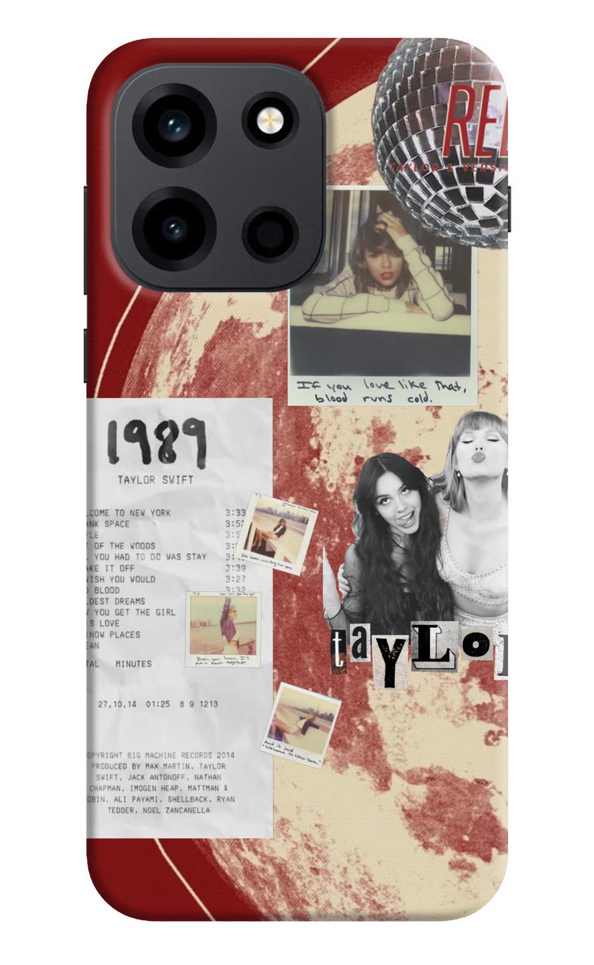 Taylor Swift OnePlus Nord 6 Back Cover Hard Case - Hello Swanky