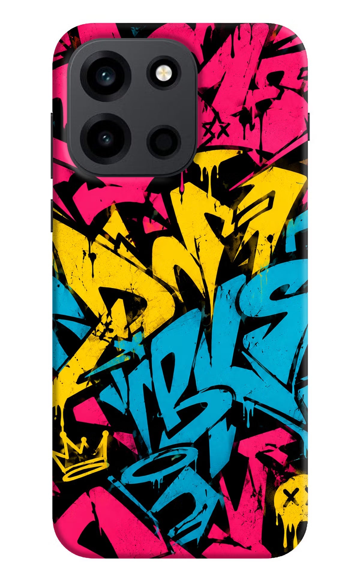 Graffiti Vibe OnePlus Nord 6 Back Cover Hard Case - Hello Swanky