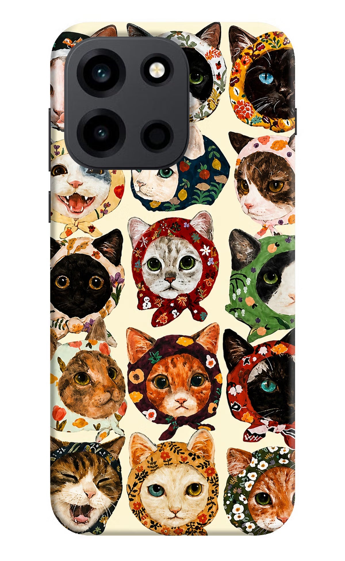 Cool Cat OnePlus Nord 6 Back Cover Hard Case - Hello Swanky