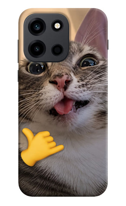 Silly Cat Call OnePlus Nord 6 Back Cover Hard Case - Hello Swanky