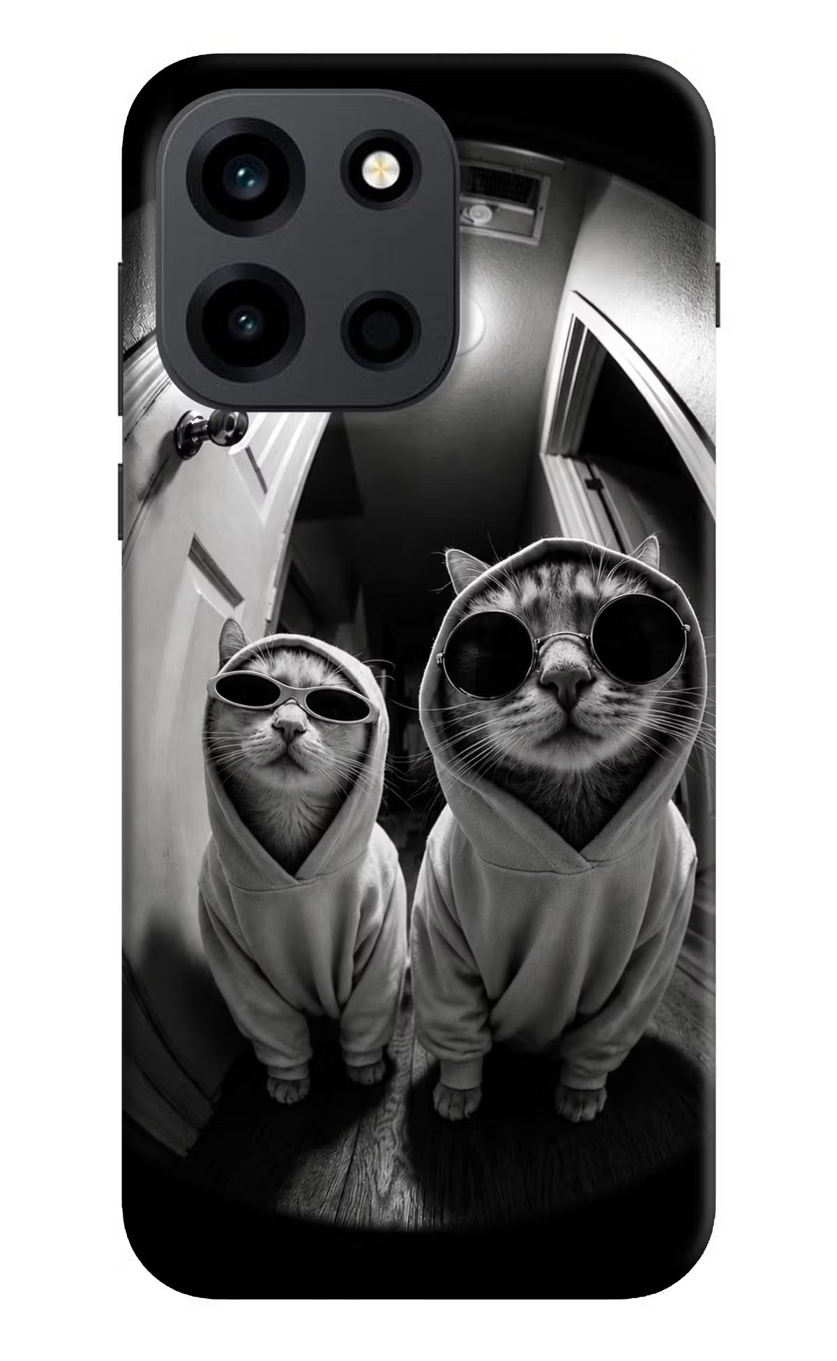 Hood Cats OnePlus Nord 6 Back Cover Hard Case - Hello Swanky