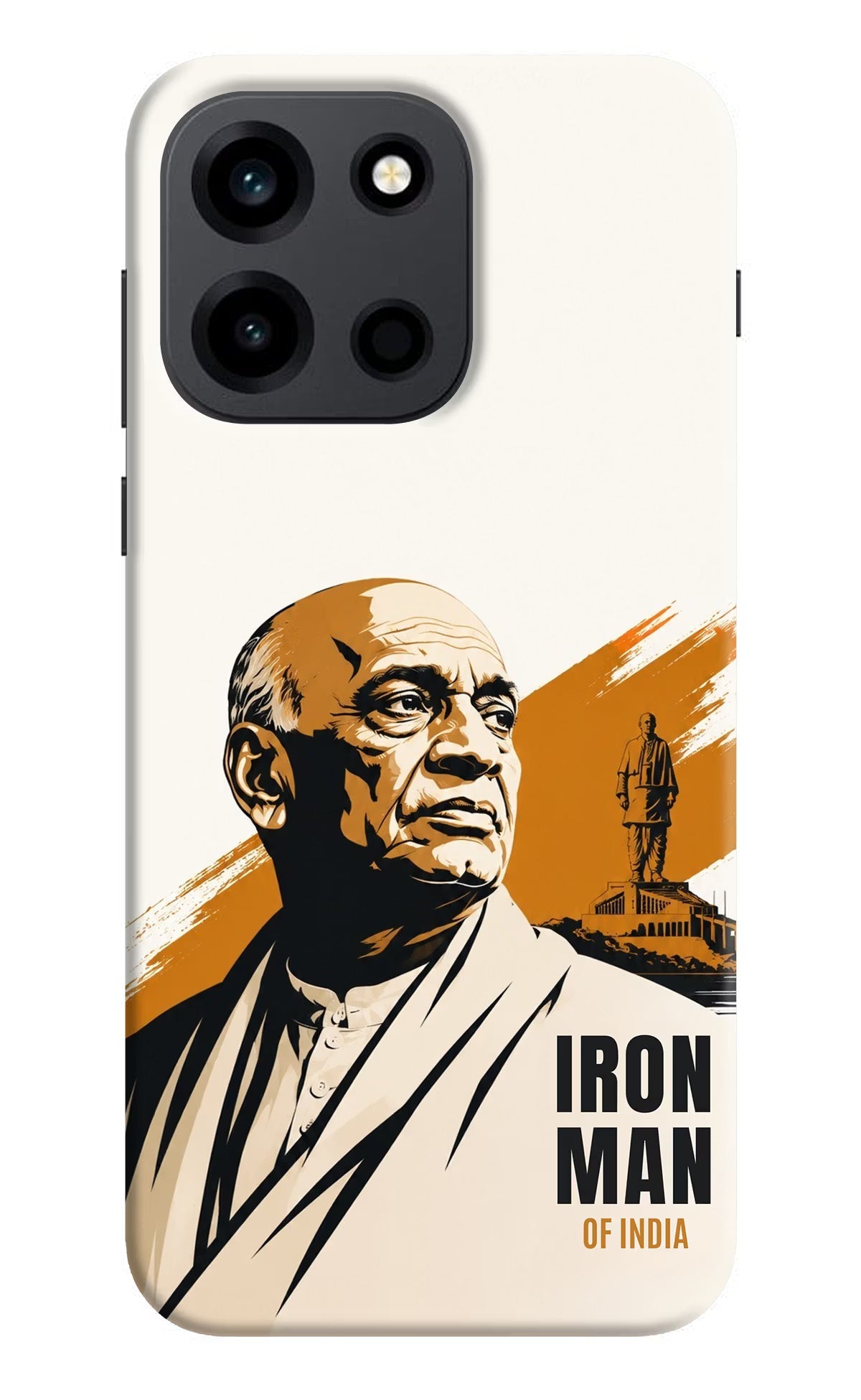Sardar Patel Iron Will OnePlus Nord 6 Back Cover Hard Case - Hello Swanky