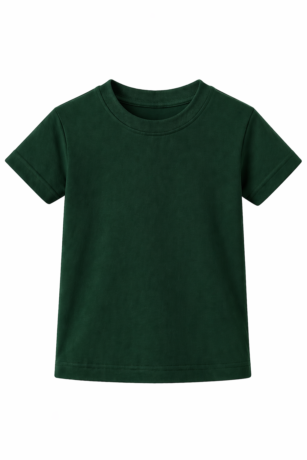 Bulk Unisex Bottle Green Kid's T-Shirts Durable T-shirt