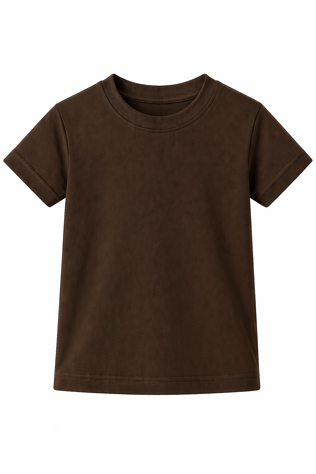Bulk Unisex Coffee Brown Kid's T-Shirts Durable T-shirt