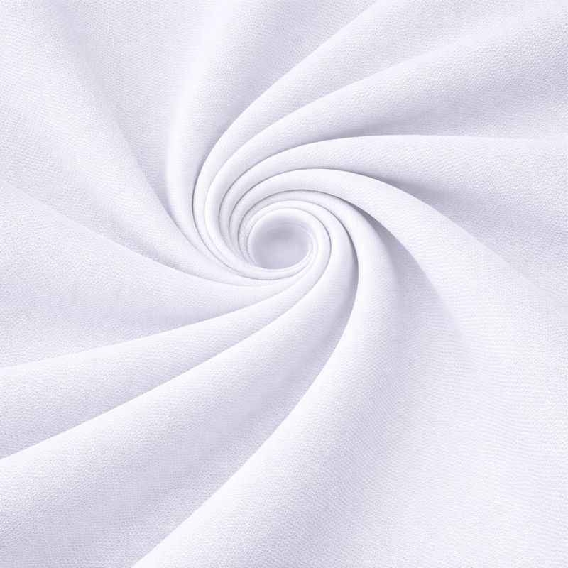 Bulk Unisex White Polyester Polo T-Shirt