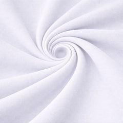 Bulk Unisex White Polyester Polo T-Shirt