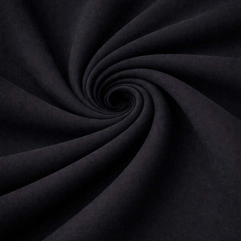 Black Bulk Unisex Round Neck Half Sleeve T-Shirt