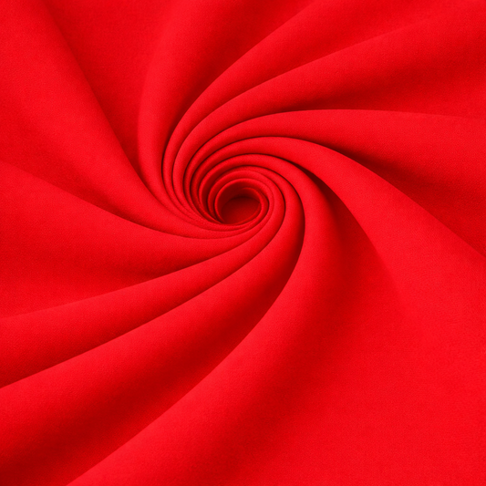 Red Bulk Unisex Round Neck Half Sleeve T-Shirt