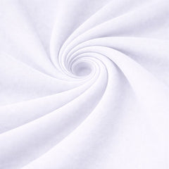 White Bulk Unisex Round Neck Half Sleeve T-Shirt