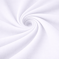 Bulk White 100% Polyester Round Neck T-Shirt