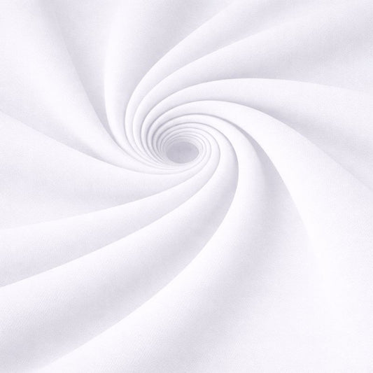 White Bulk Kids Round Neck Half Sleeve T-Shirt