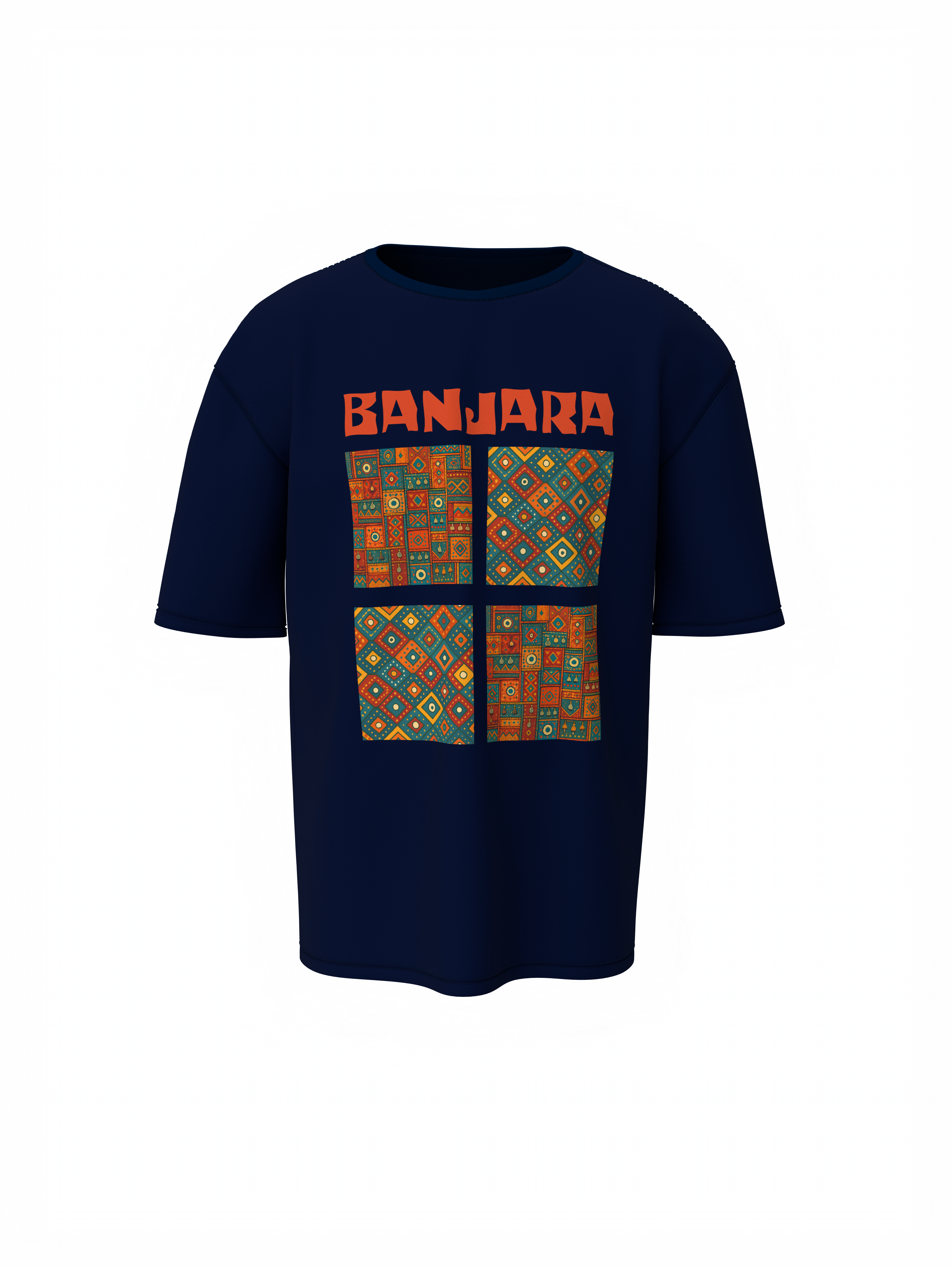 Threads of Banjara Oversized T-Shirt