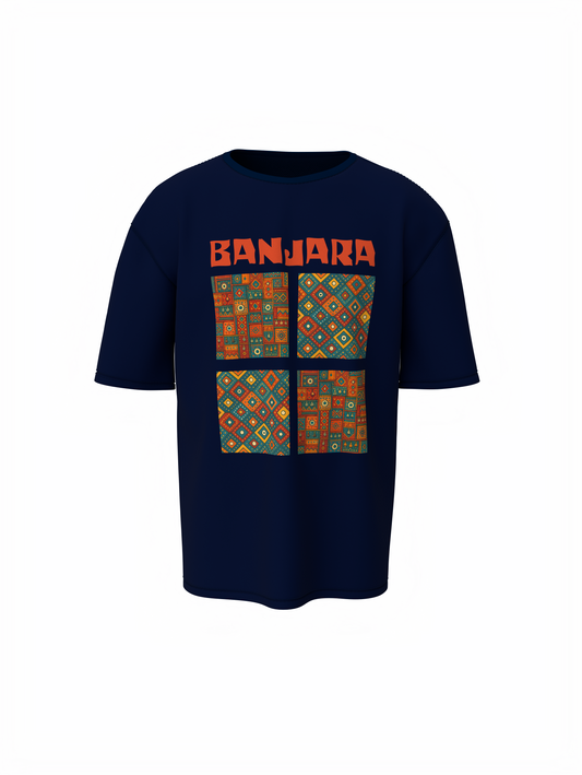 Threads of Banjara Oversized T-Shirt