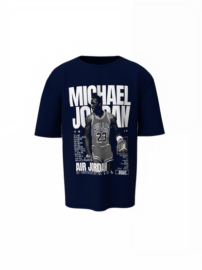 Michael Jordan Oversized T-Shirts for Iconic Sports Style