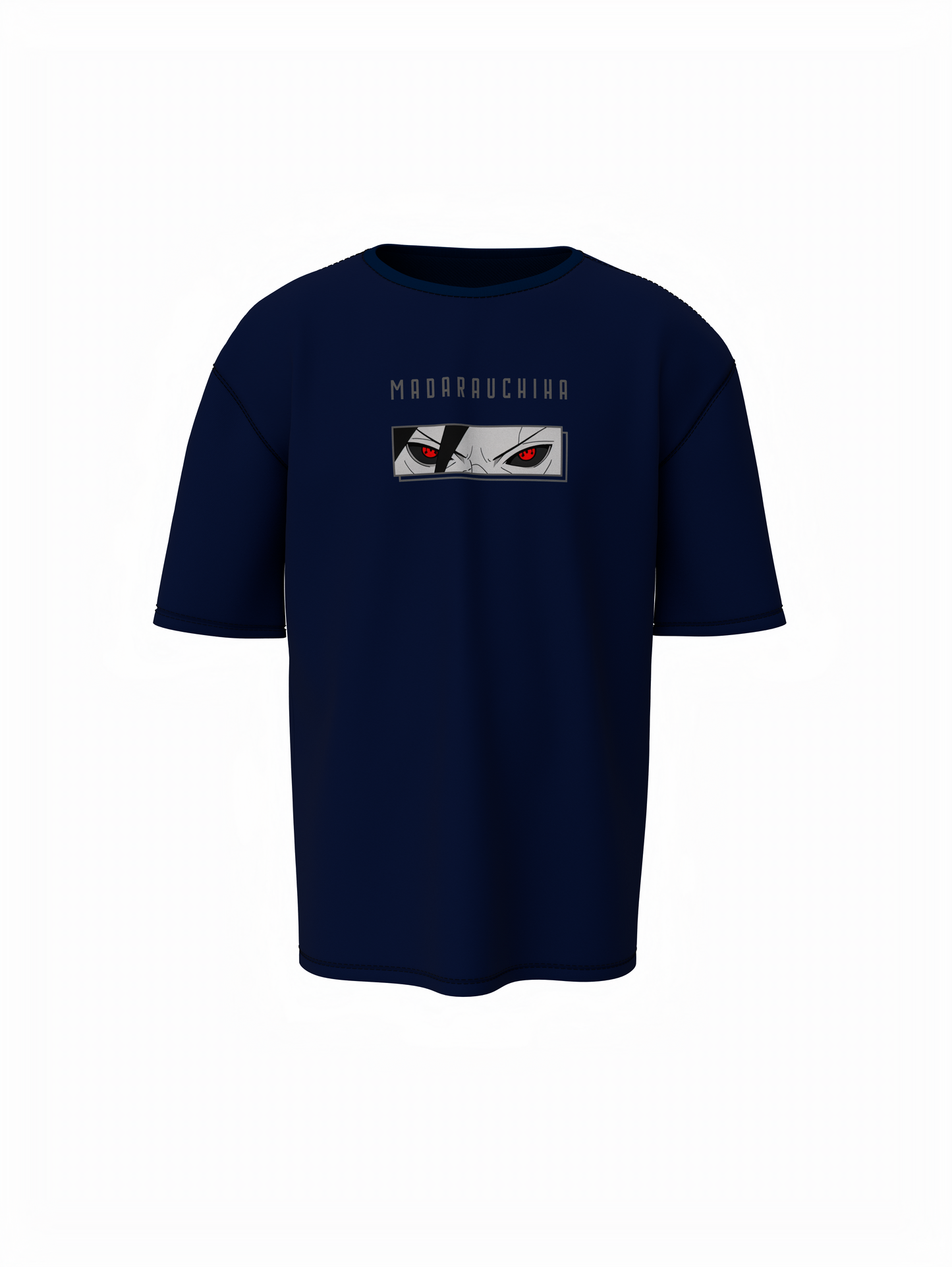 Oversized T-Shirt Red Eye Reckoning Bold Casual Wear Style