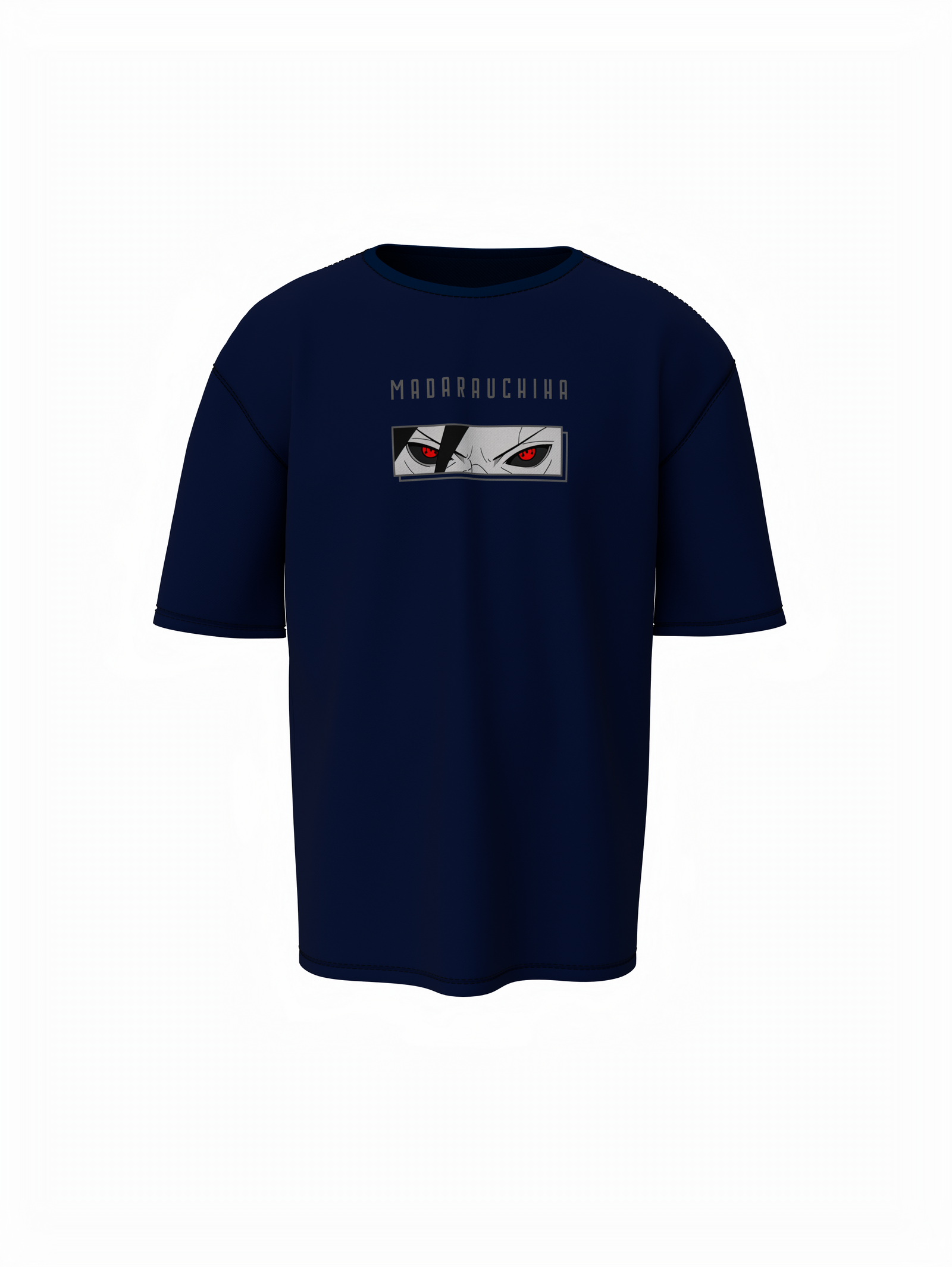 Oversized T-Shirt Red Eye Reckoning Bold Casual Wear Style