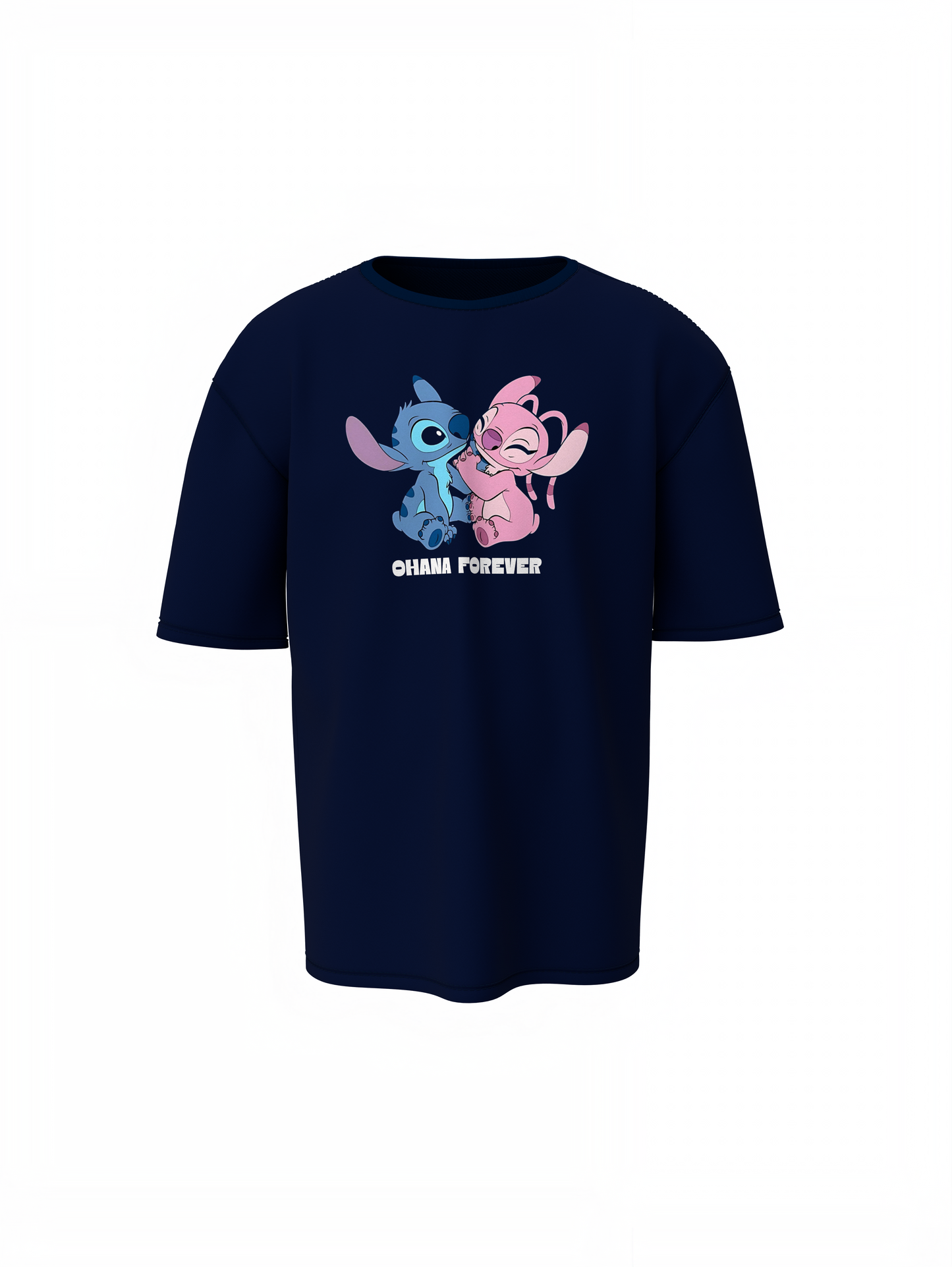 Ohana Forever Oversized T-Shirts – Family, Loyalty & Island Spirit