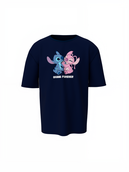Ohana Forever Oversized T-Shirts – Family, Loyalty & Island Spirit