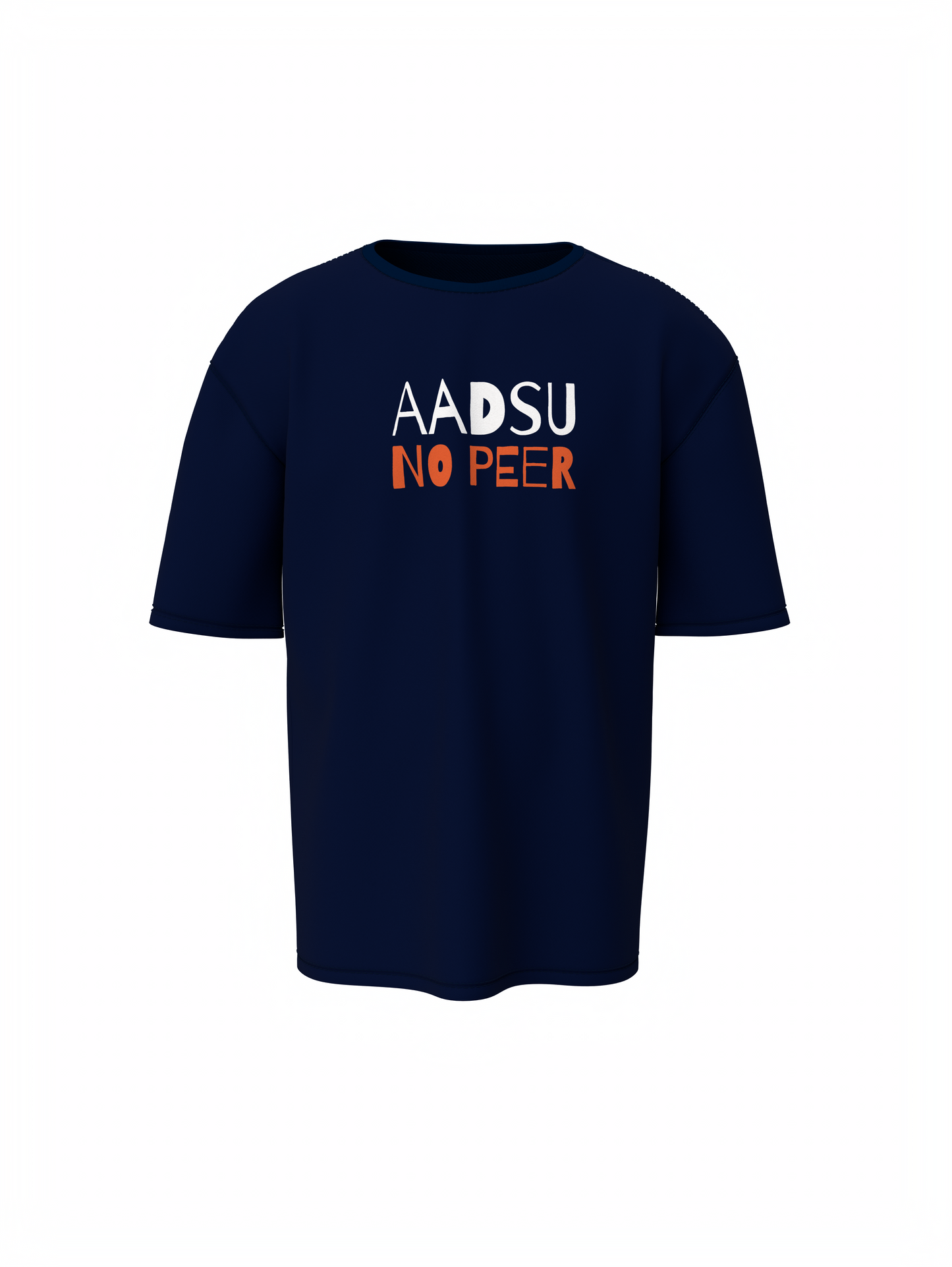Aadsu No Peer Gujarati Oversized T-Shirt Trendy Style