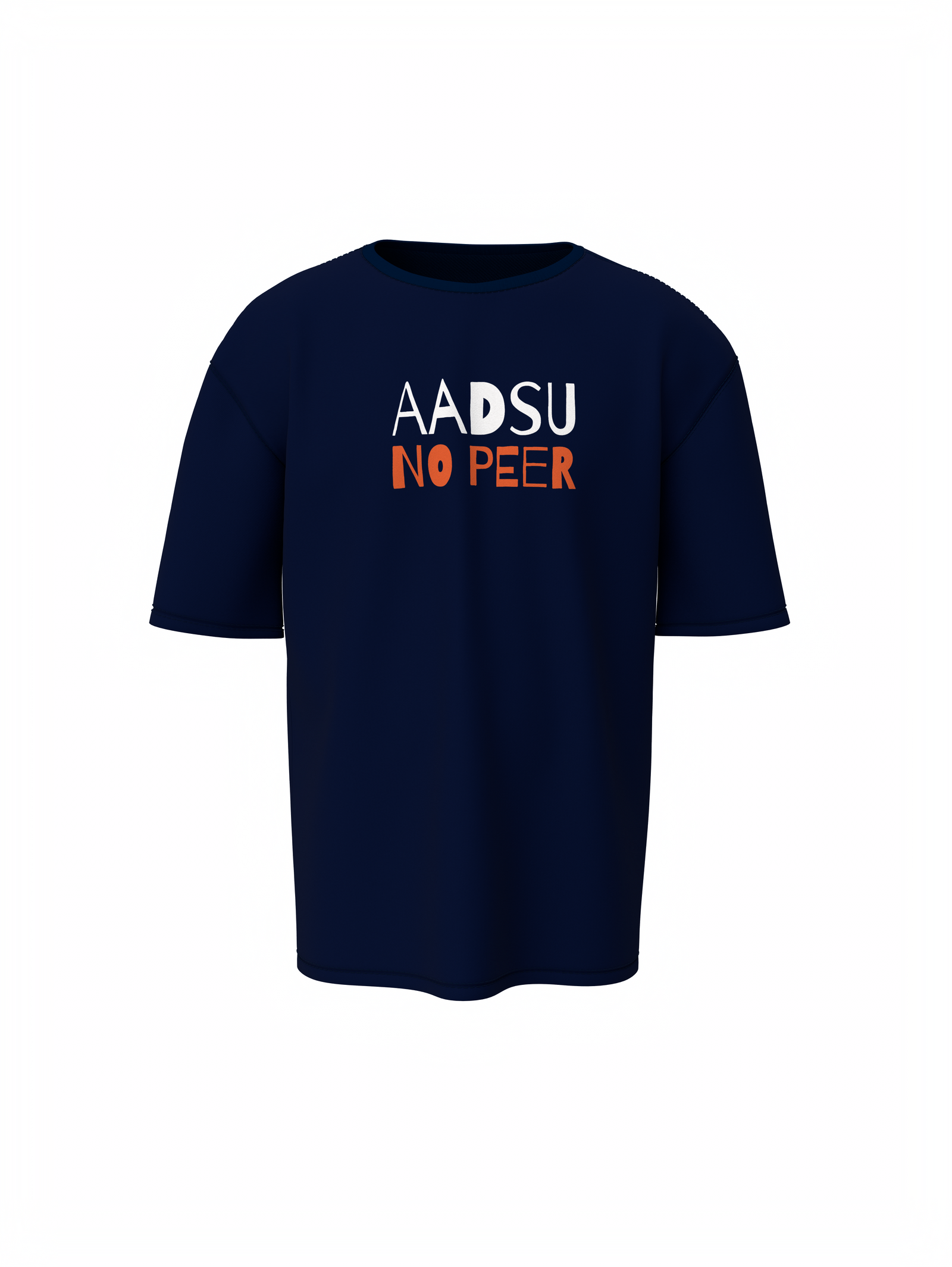 Aadsu No Peer Gujarati Oversized T-Shirt Trendy Style
