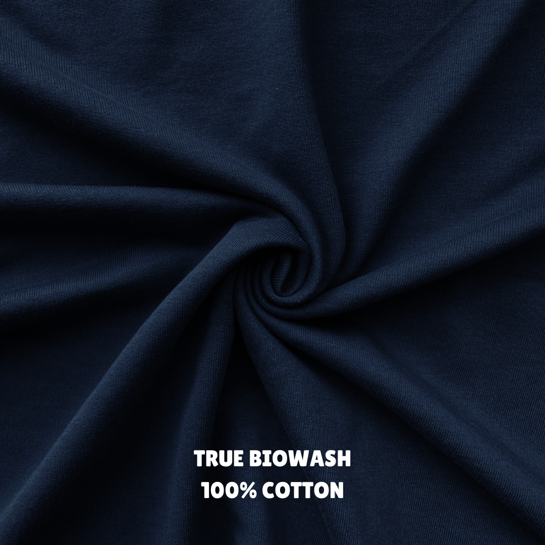 Bulk Unisex Dark Blue Oversized T-shirt