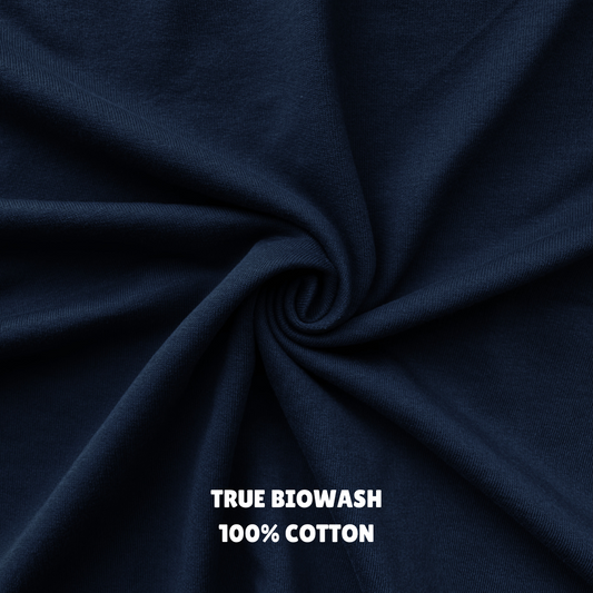 Bulk Unisex Dark Blue Oversized T-shirt