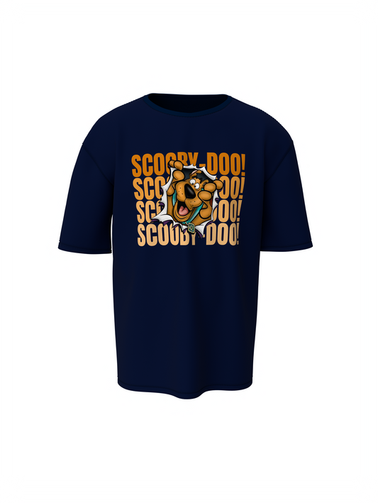 Scooby Doo Cartoon Oversized T-Shirt Trendy Cartoon Streetwear