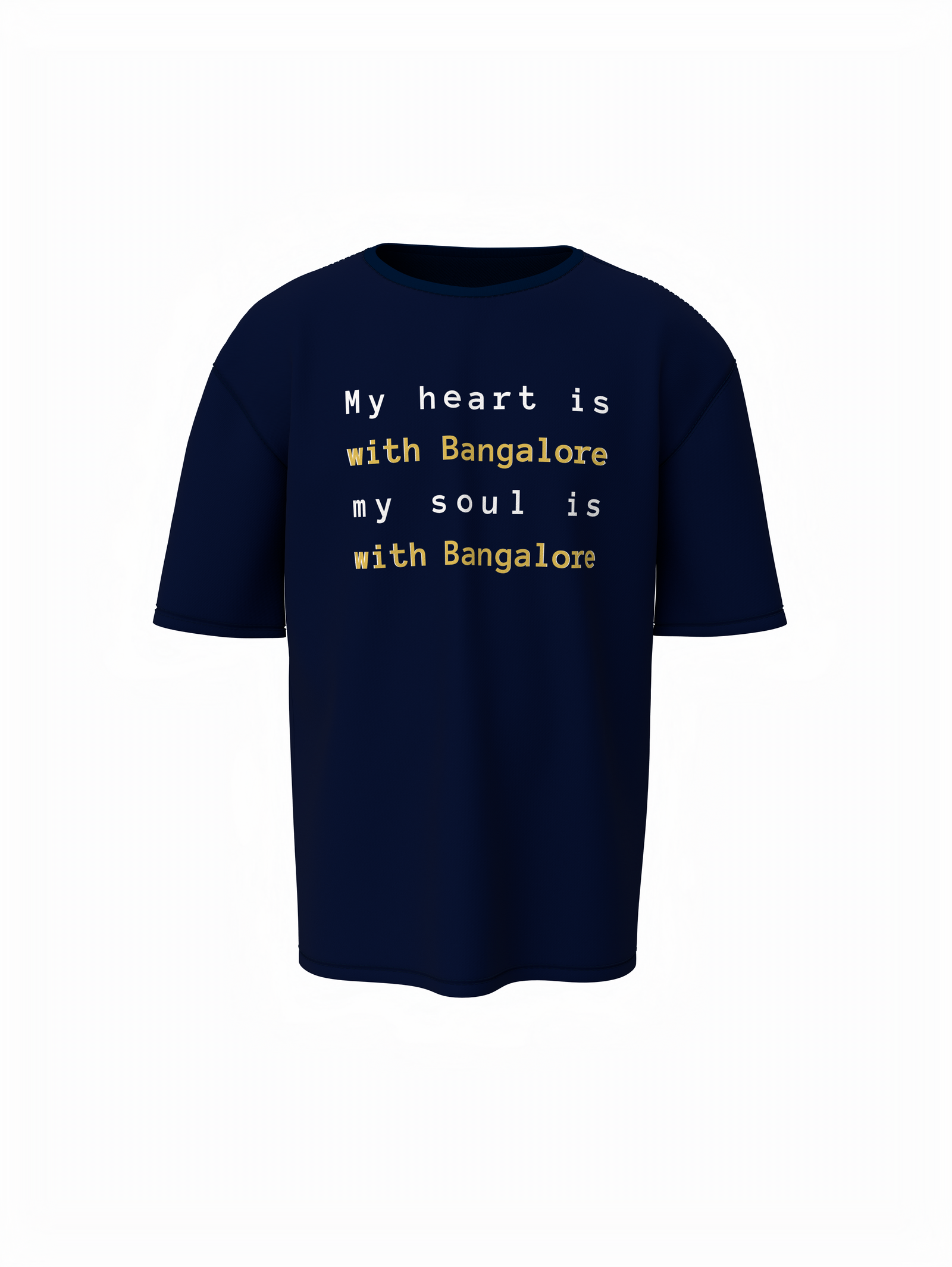 Bangalore Soul Oversized T-Shirt