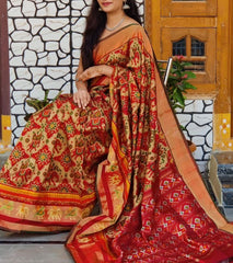 Beautiful Exclusive Soft Cotton Lenin Saree