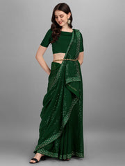 Designer Party Wear Sequence Saree