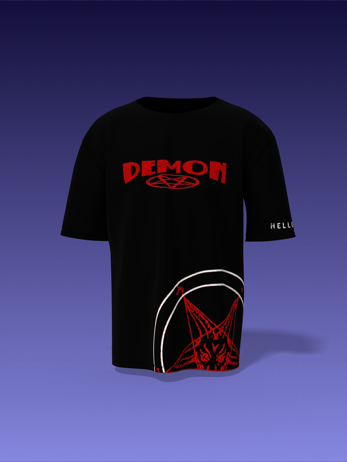 Baphomet Unisex Oversized Special Edition T-Shirt