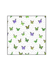 Butterfly Polka Print Scarf for Women