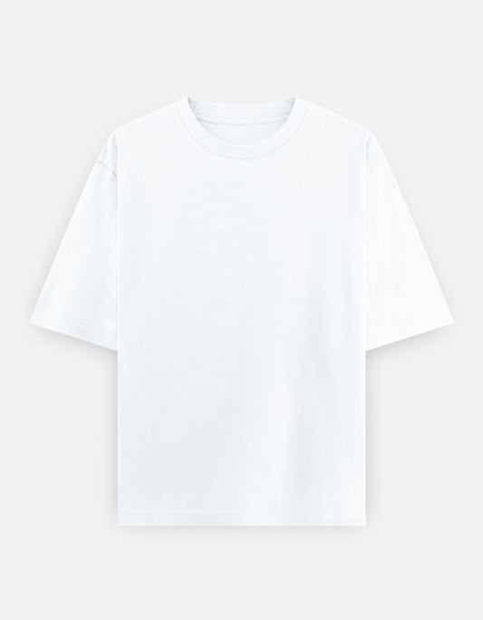 Bulk Unisex White Round Neck T-Shirt Trendy Everyday Wear